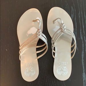 Vince Camuto Silver Sandals